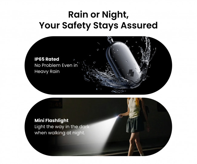 Персональное устройство для безопасности и защиты SwitchBot Safety Alarm